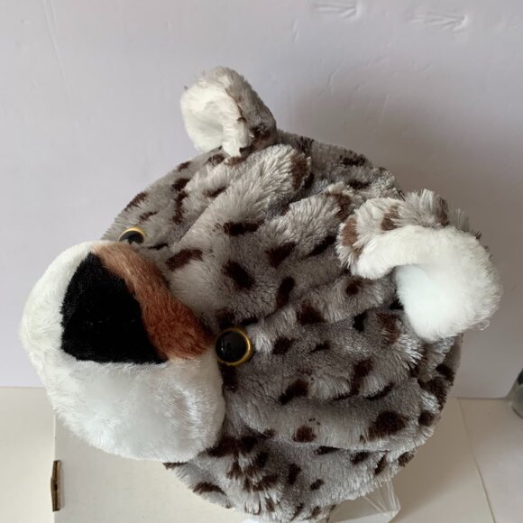 PANDA HATS MADE IN PARADISE LEOPARD PLUSH ANIMAL HAT FOR ADULTS AND KIDS HAT NWT - Picture 8 of 11
